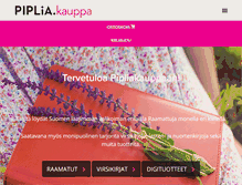 Tablet Screenshot of pipliakauppa.fi